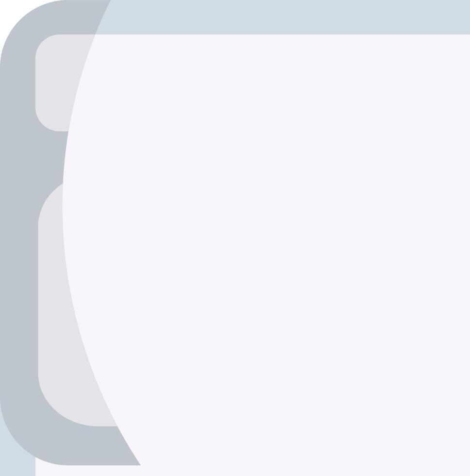 A white square with a blue border vector