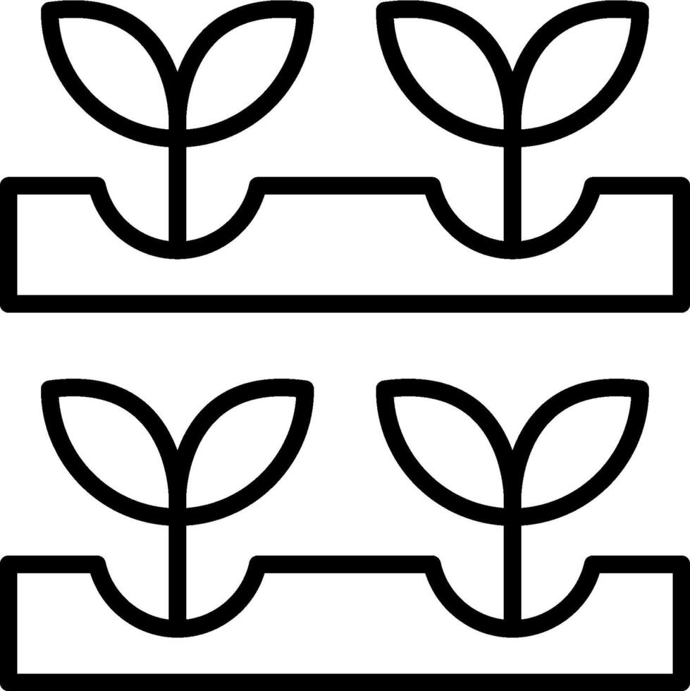 Planting seedlings illustration vector