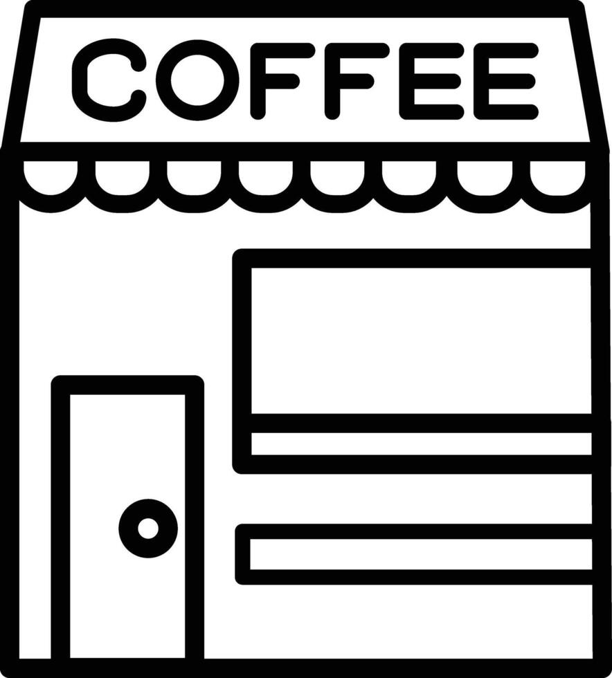 Coffee Shop Icon vector