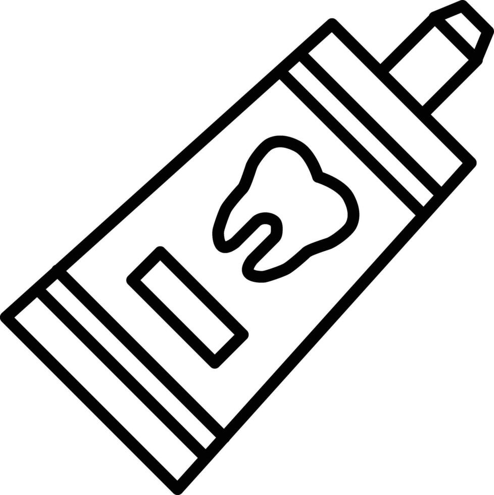 Tooth Paste Icon vector