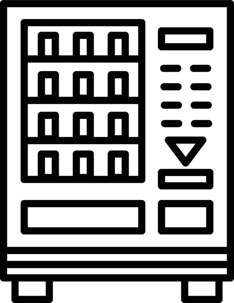 Vending Machine Icon vector