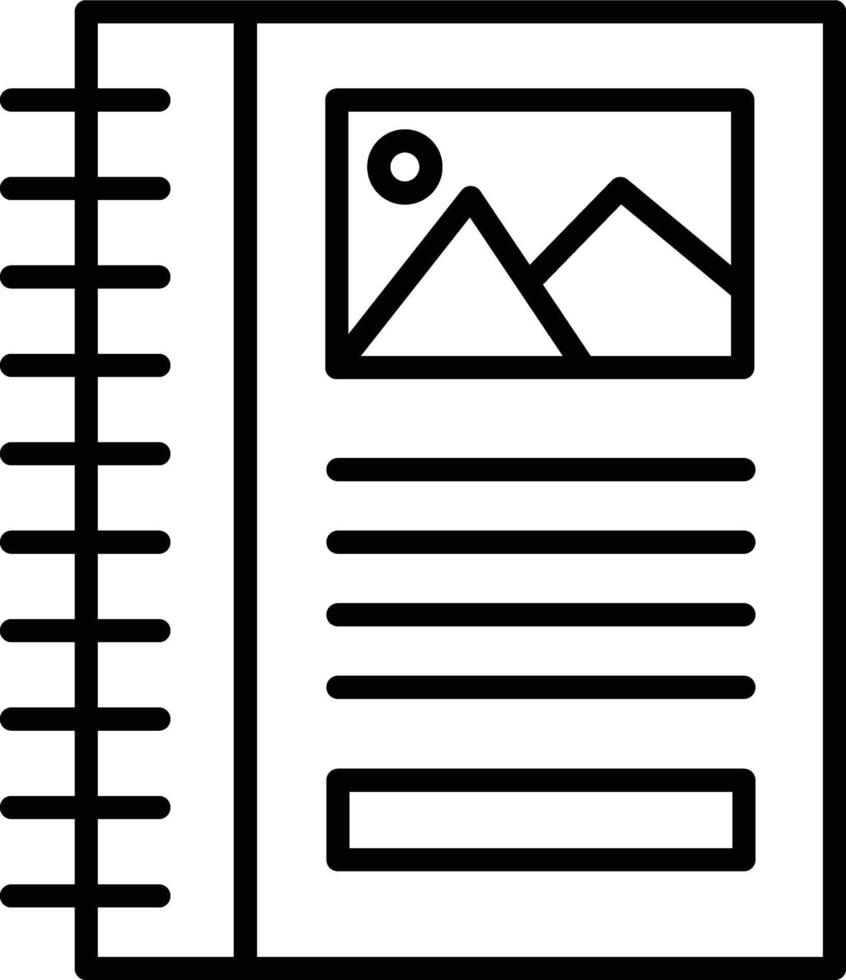 Photo Album Icon vector