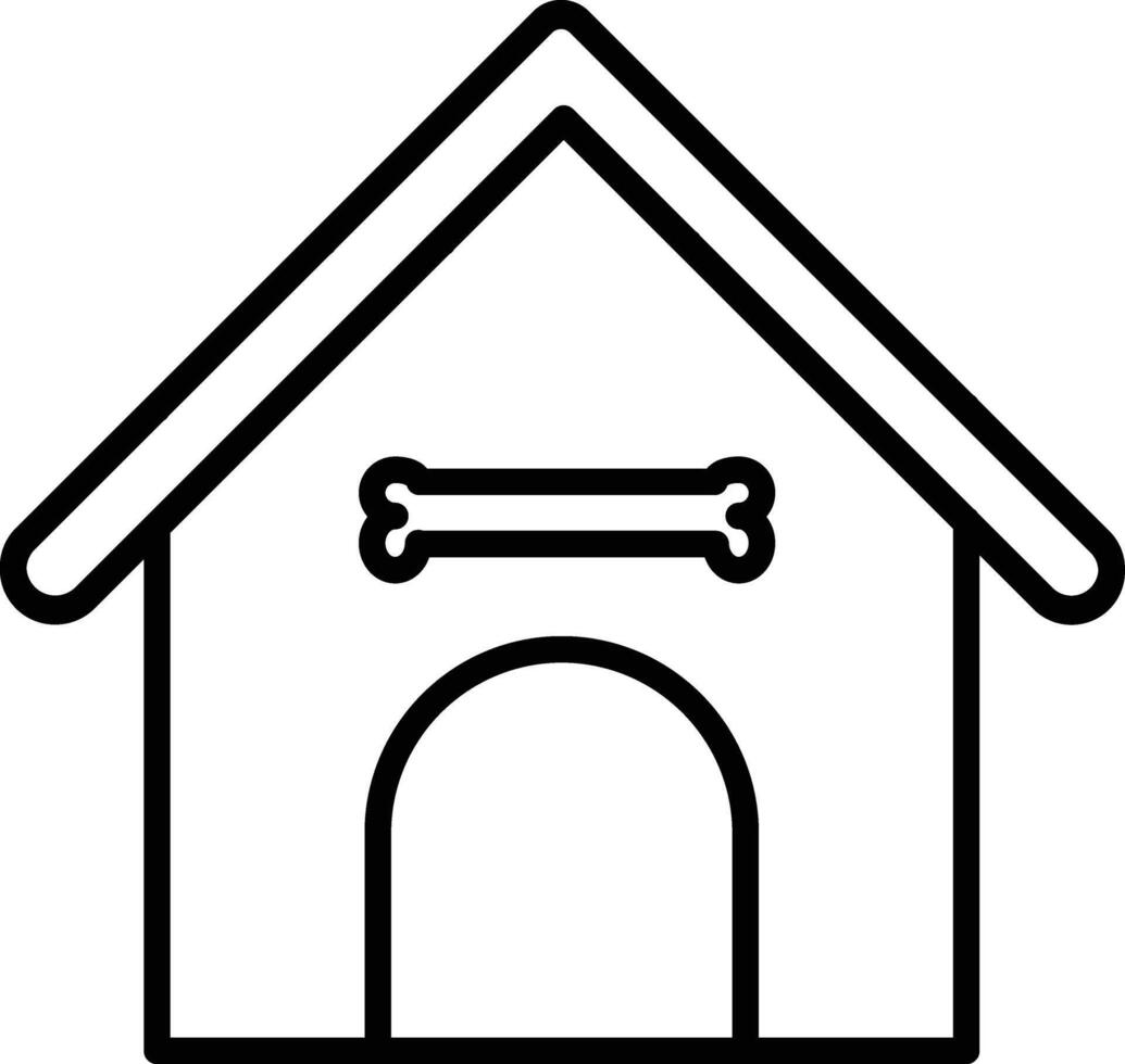 Pet House Icon vector