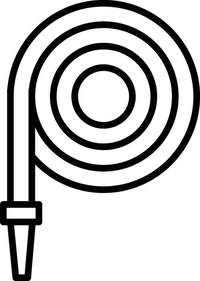 a black and white drawing of a spiral pipe vector