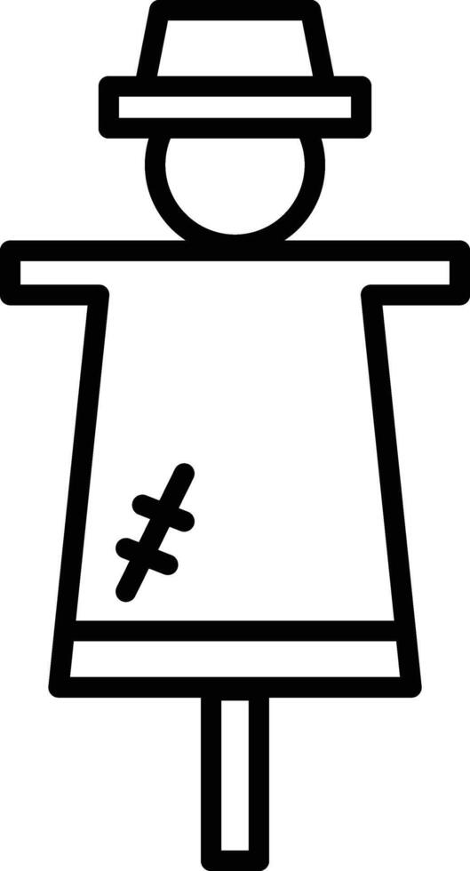 Scare Crow Icon vector