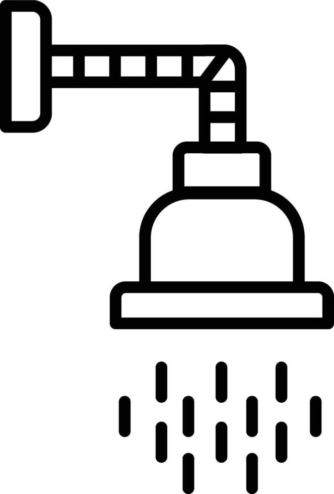 Shower Head Icon vector