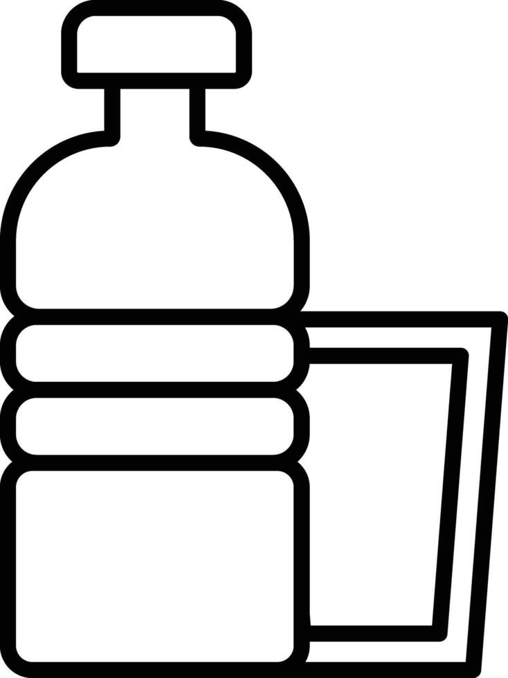 Water Bottle Icon vector
