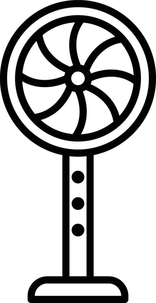 Stand Fan Icon vector
