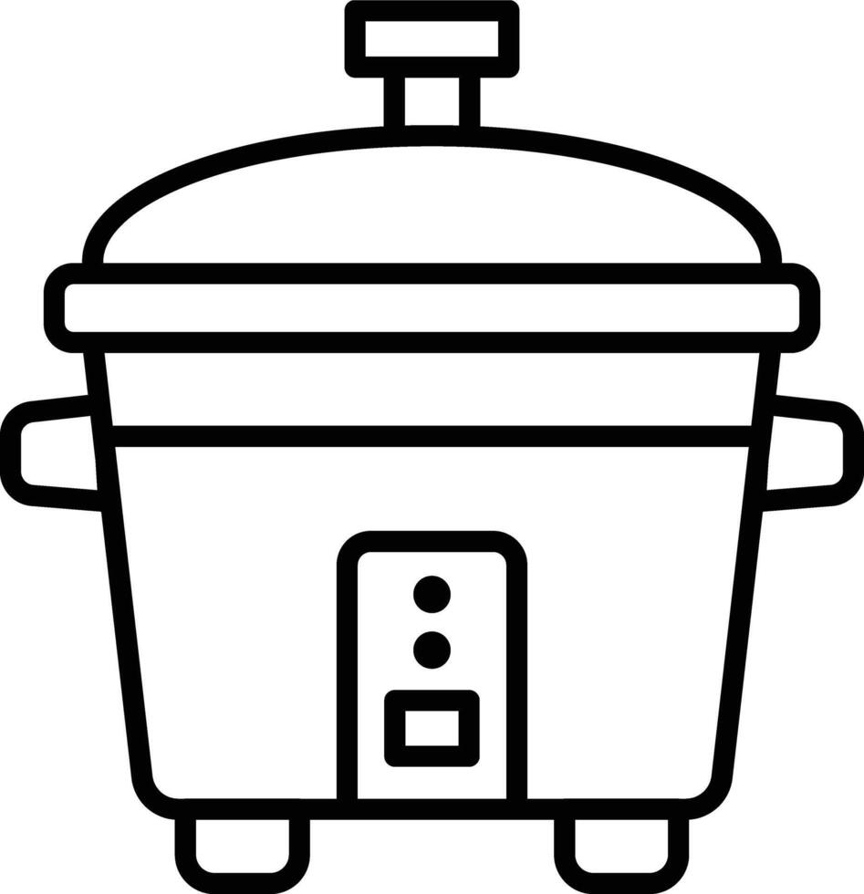 Rice Cooker Icon vector