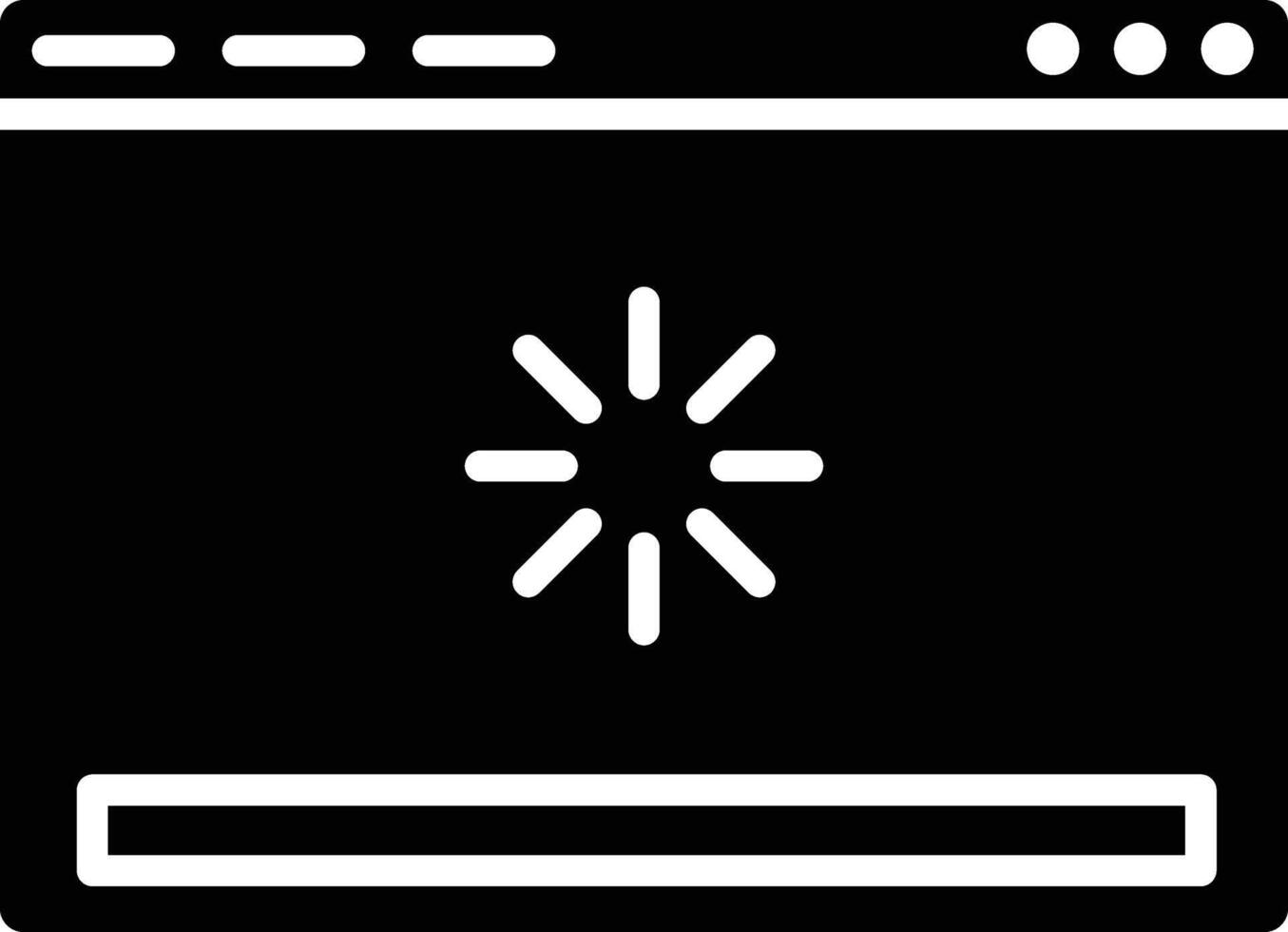 Web Loading Illustration Icon vector