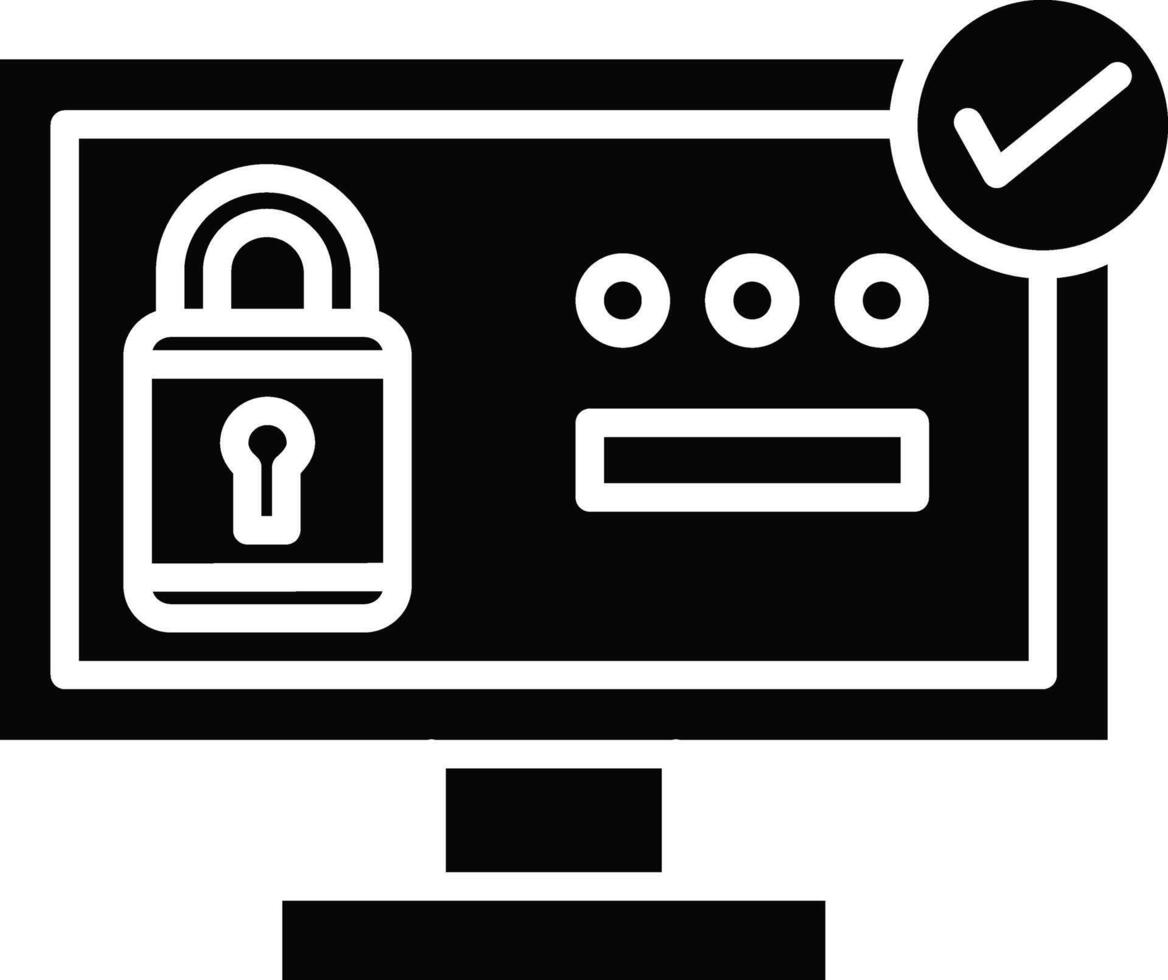 Security System Illustration Icon vector