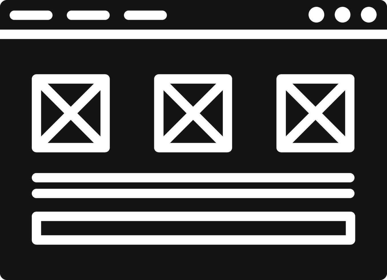 Mockup Design Illustration Icon vector