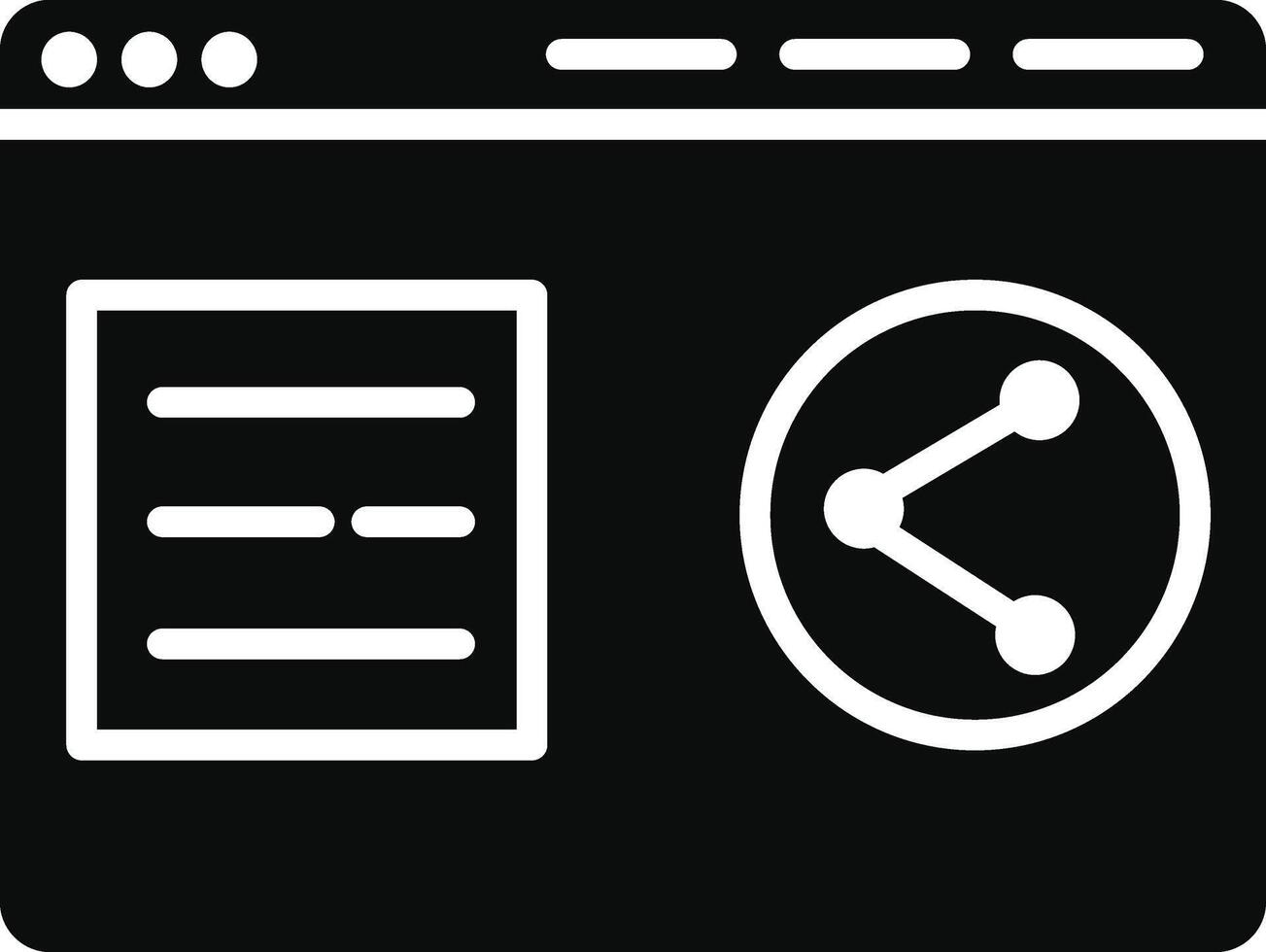 A white icon of a computer screen with a clock and a paper vector