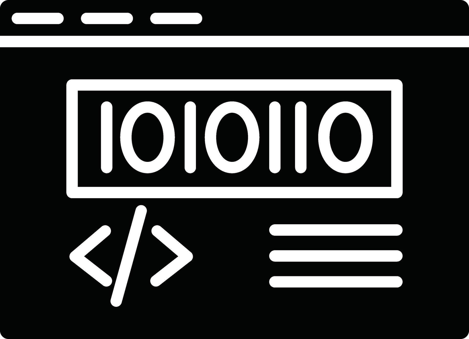 Binary Code Illustration Icon 51416805 Vector Art at Vecteezy