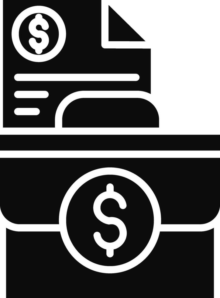 Business Portfolio Illustration Icon vector