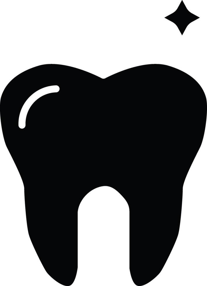 Tooth Hygiene Illustration Icon vector