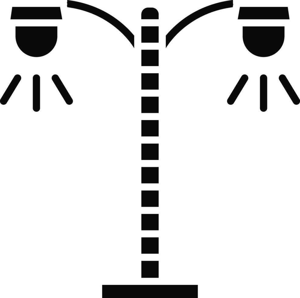 Street Light Illustration Icon vector