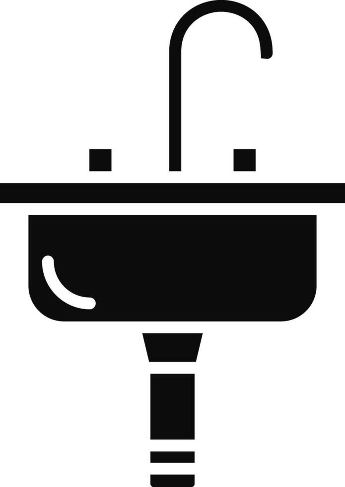 Sink Illustration Icon vector