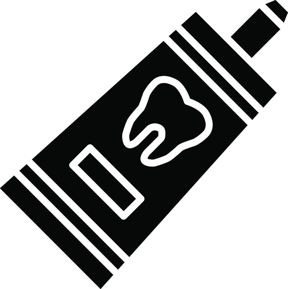 Tooth Paste Illustration Icon vector
