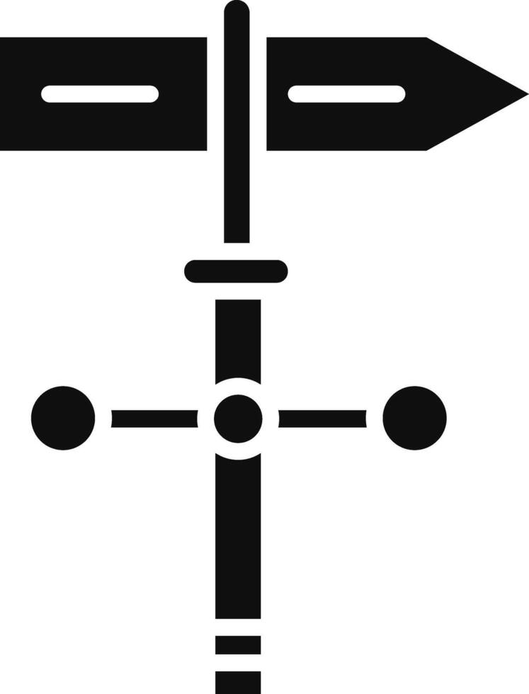 Weather Vane Illustration Icon vector