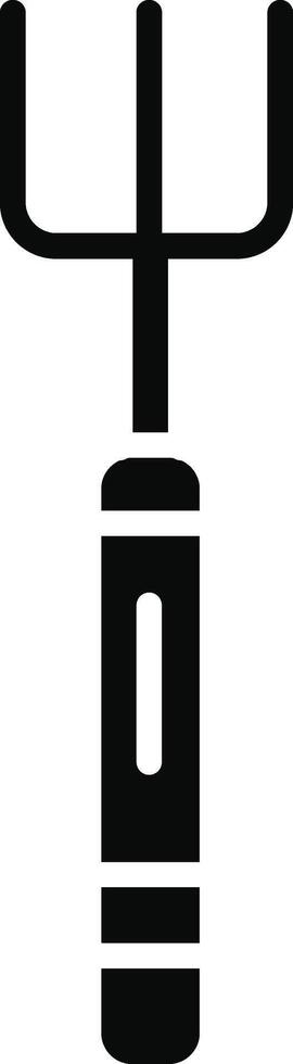Farm Fork Illustration Icon vector