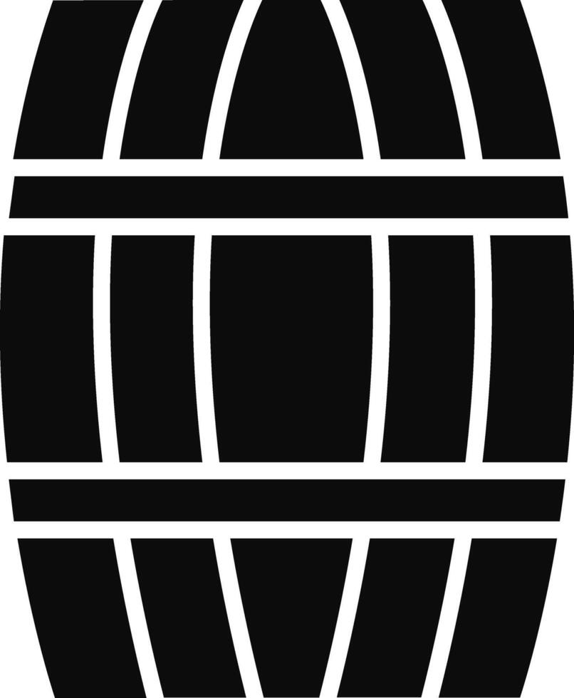 Barrel Illustration Icon vector