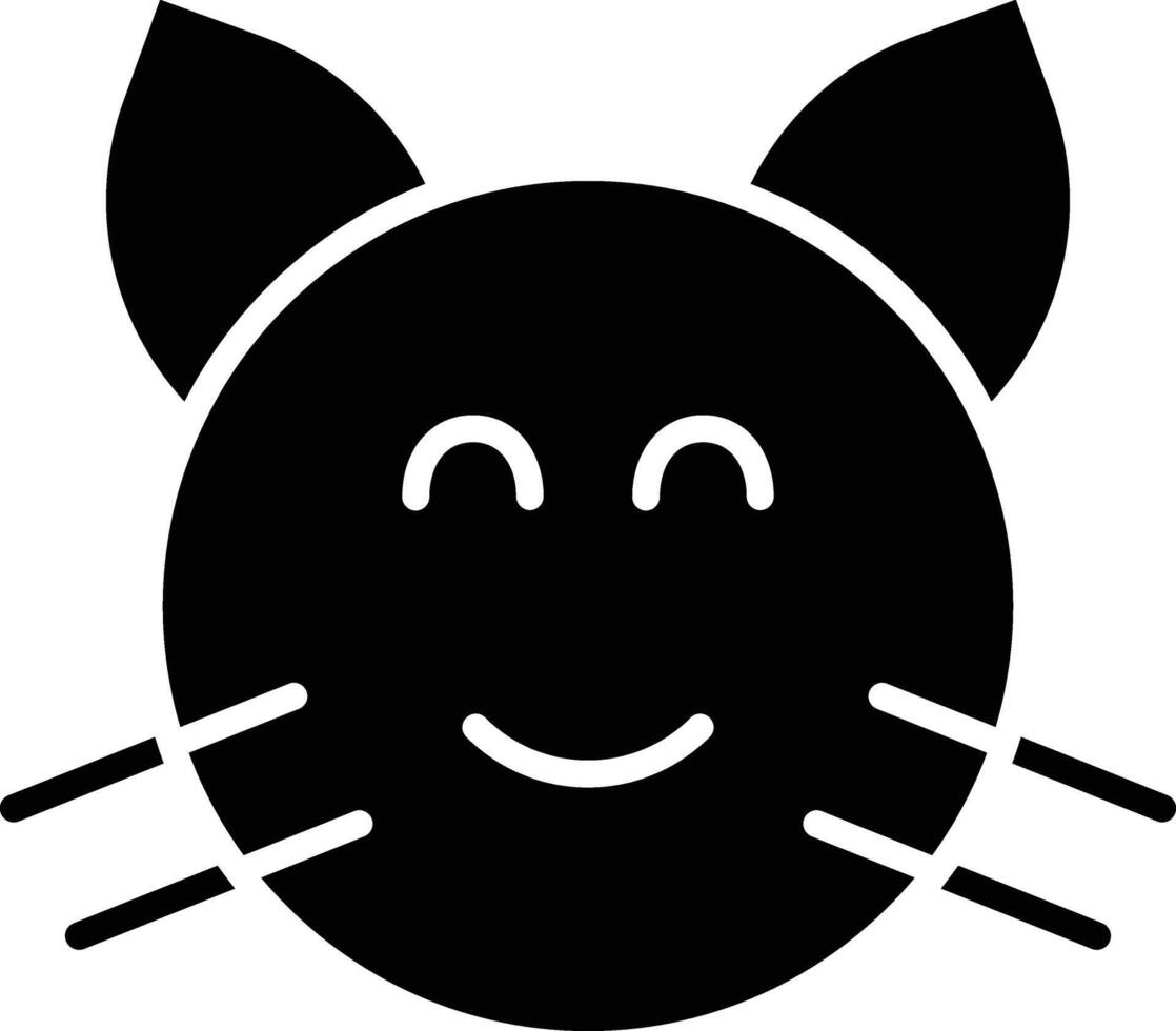 Cat Illustration Icon vector