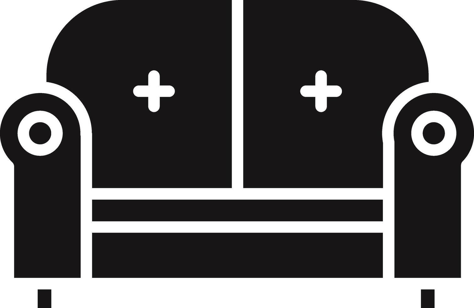 Sofa Illustration Icon vector