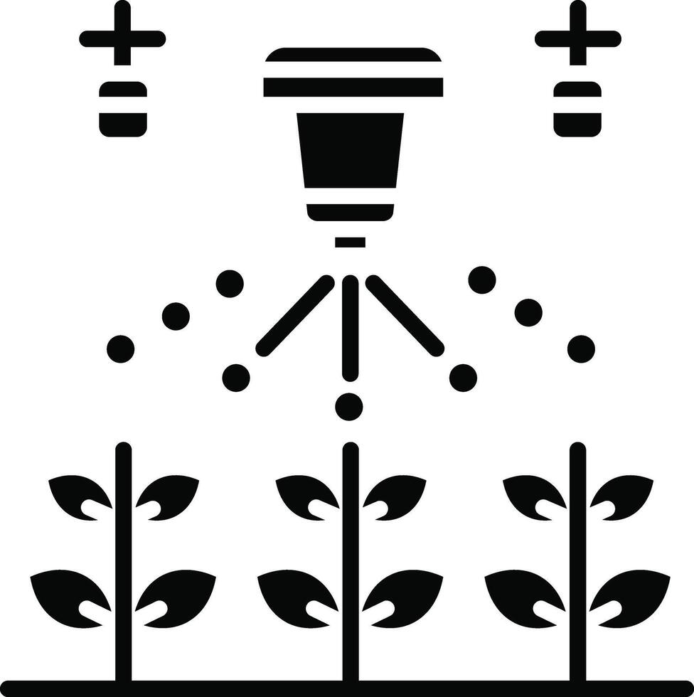 Smart Farming Illustration Icon vector