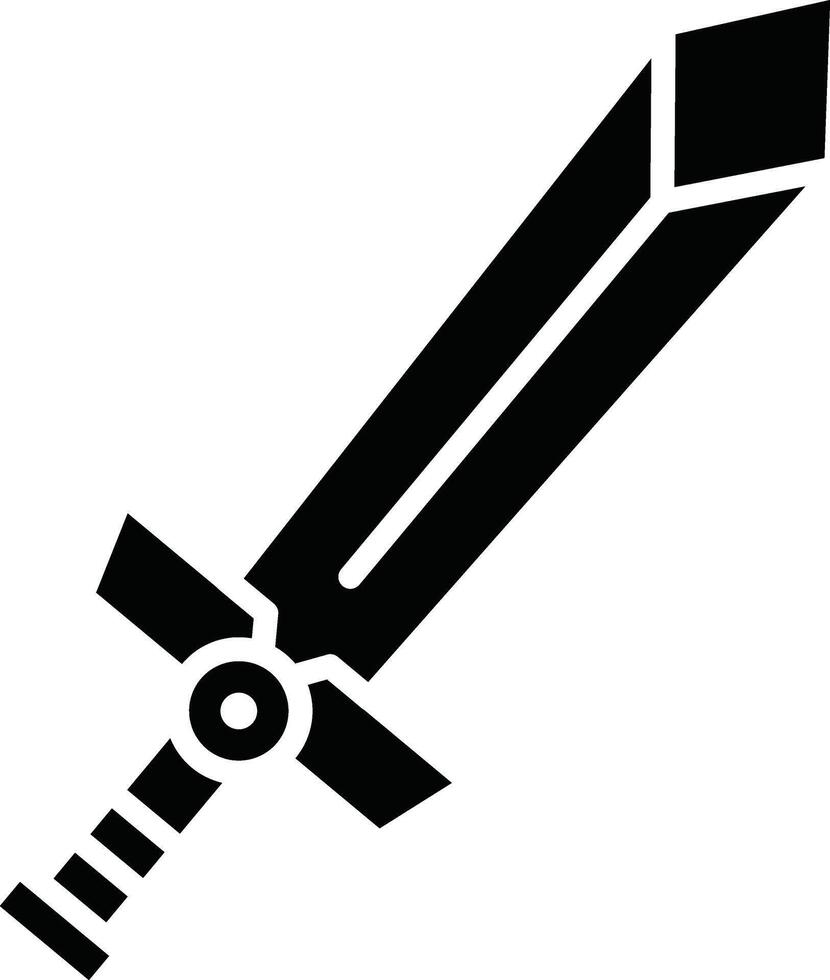 Sword Toy Illustration Icon vector