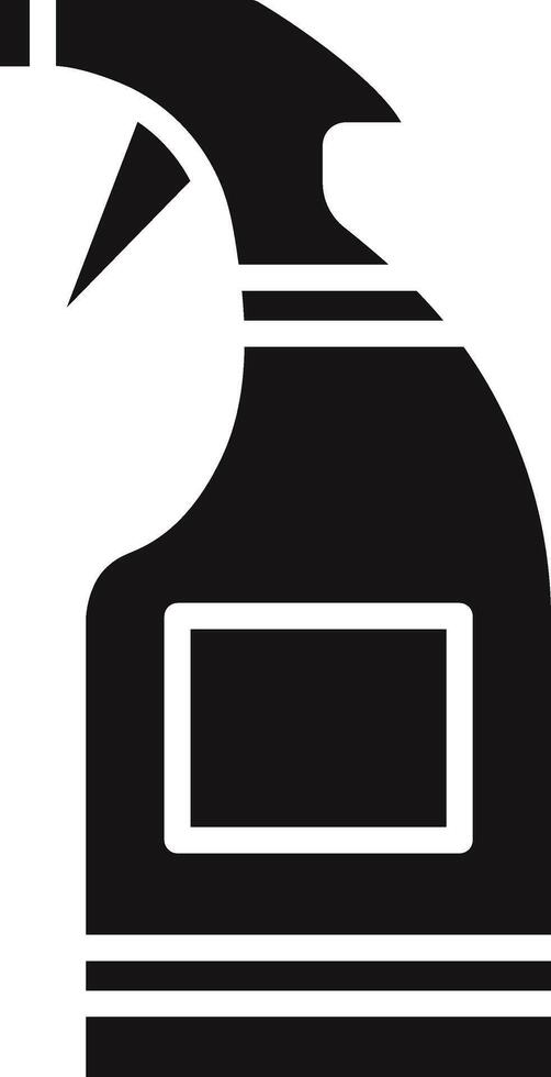 Cleaning Spray Illustration Icon vector