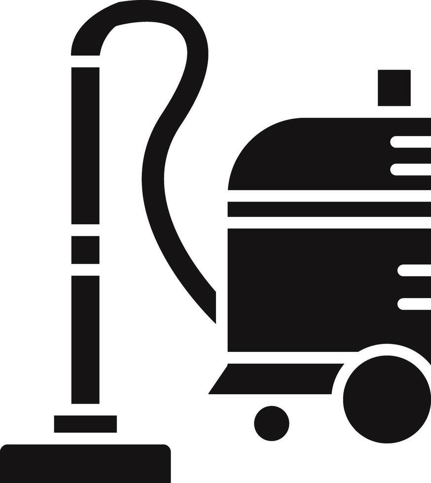 Vacuum Cleaner Illustration Icon vector