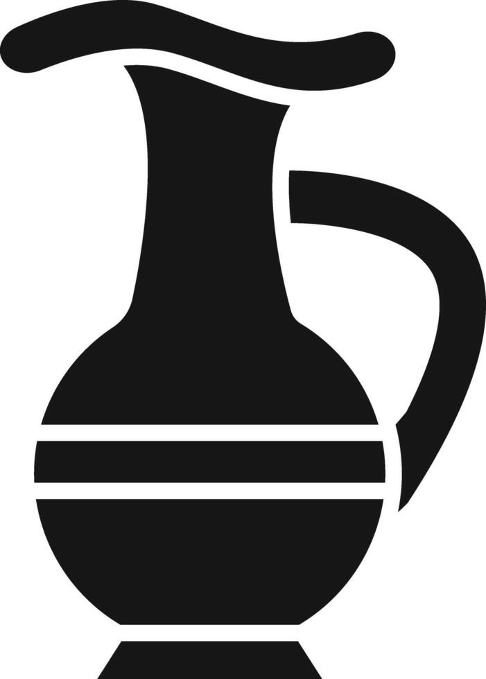 Pitcher Illustration Icon vector
