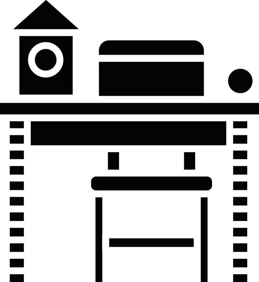 Chair Illustration Icon vector