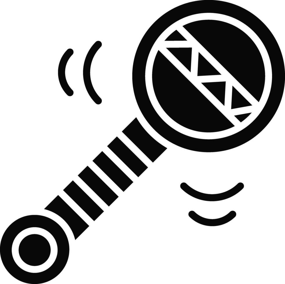 Rattle Illustration Icon vector
