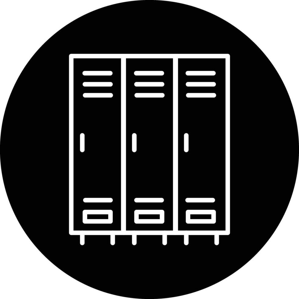 Locker Illustration Icon vector