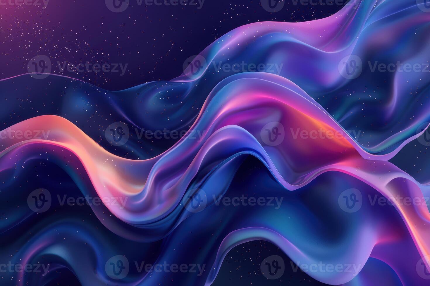 A colorful abstract background with waves photo