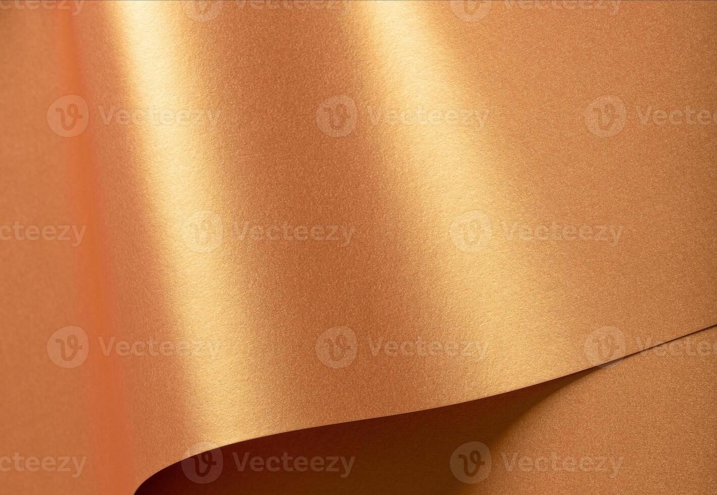 Golden paper with a metallic texture and chic waves, featuring a glowing gradient and shiny photo
