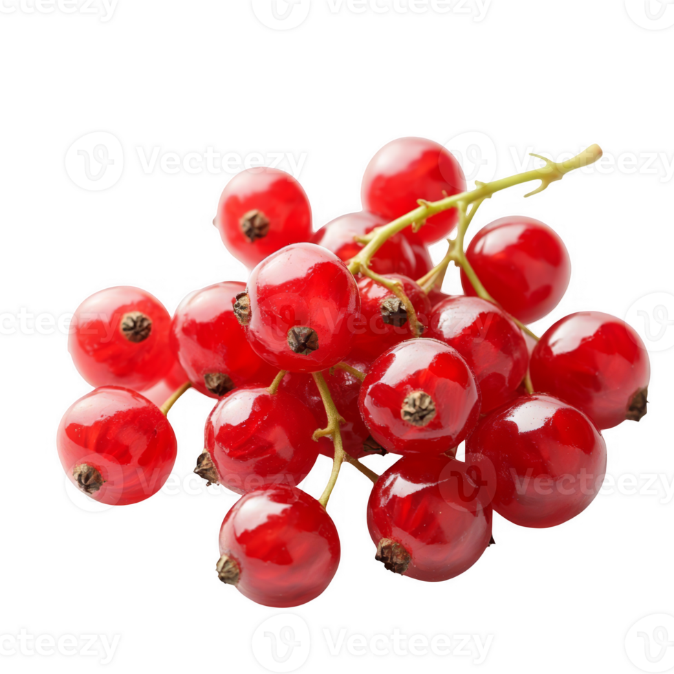 Fresh Red Currants transparent background png
