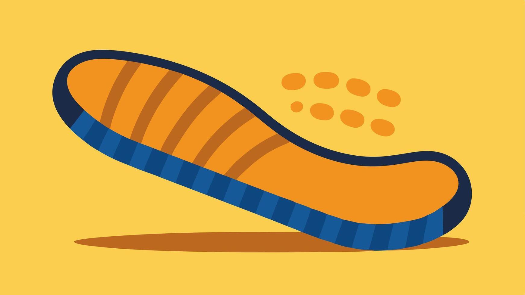 NonSlip Soles An illustration featuring shoes with textured nonslip soles on various surfaces emphasizing safety and grip for individuals with balance issues.. vector