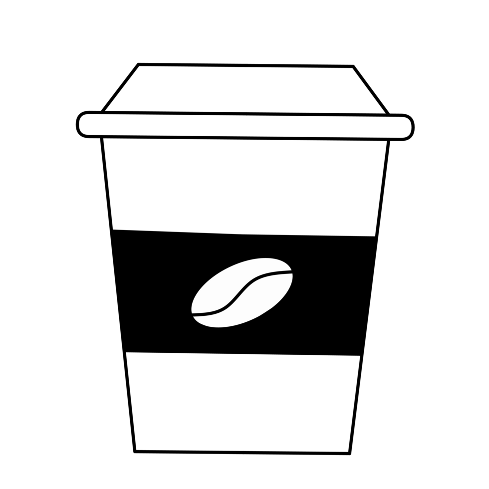 Coffee cup illustration icon design png