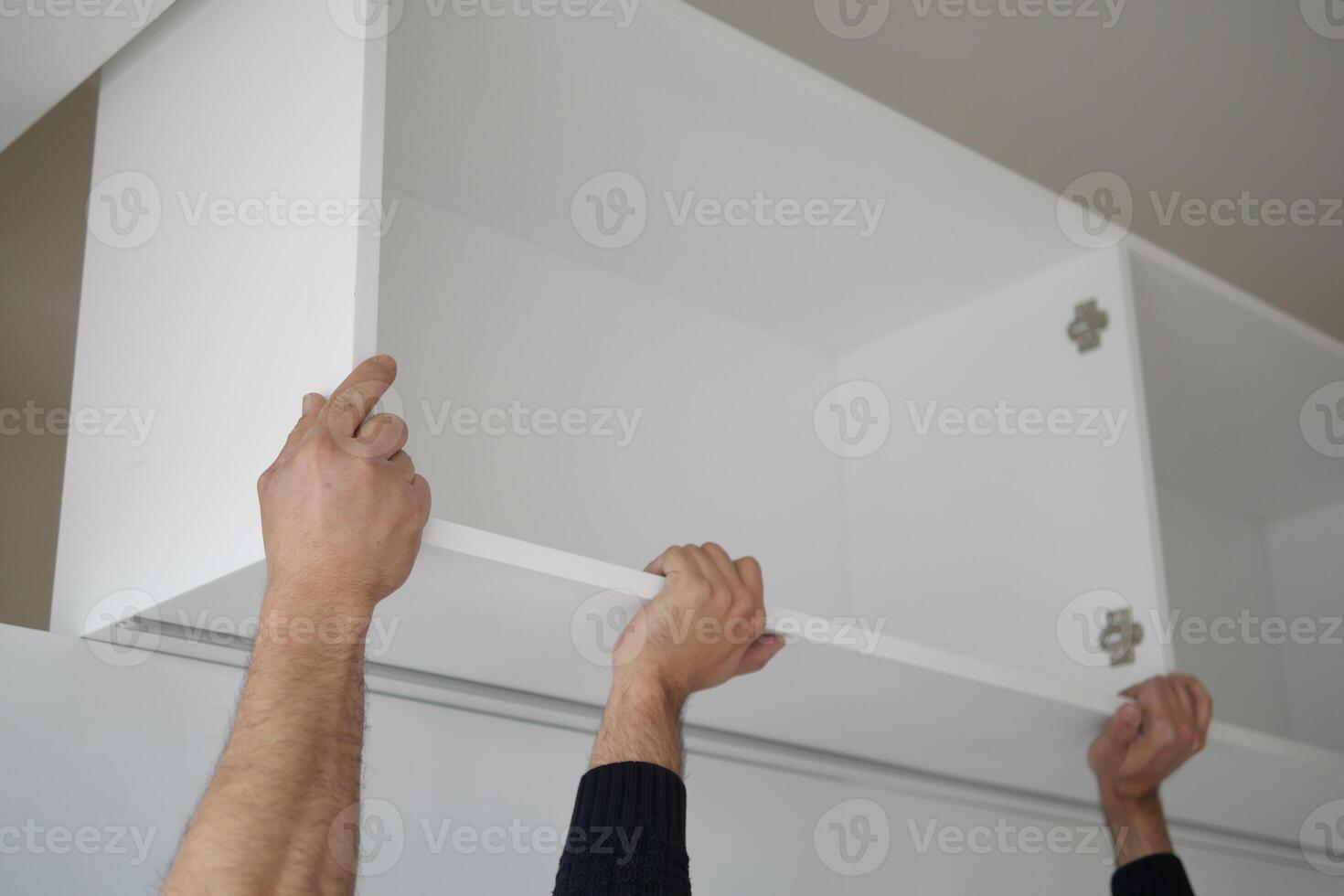 Installing a Modern White Cabinet in Your Home A Detailed StepbyStep Guide and Process photo