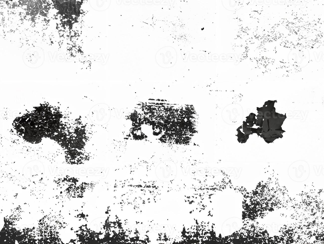 Abstract grunge texture with distressed black and white design, ideal for backgrounds or overlays. photo