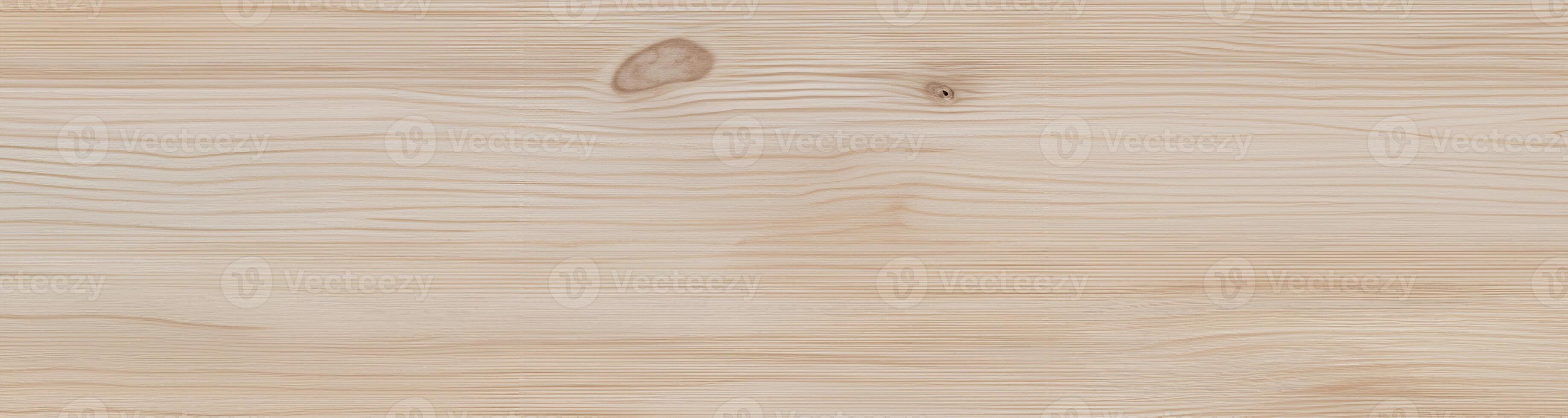 Seamless light wood texture background with subtle grain patterns and knots, ideal for design, backdrop, or natural-themed projects. photo