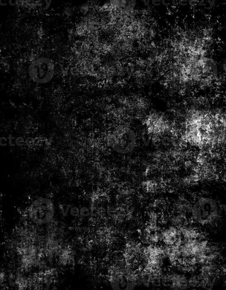 Grunge black texture with distressed, rough surface for backgrounds or design overlays. photo
