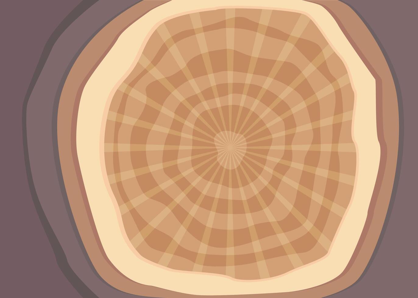 Wood papercut style background vector