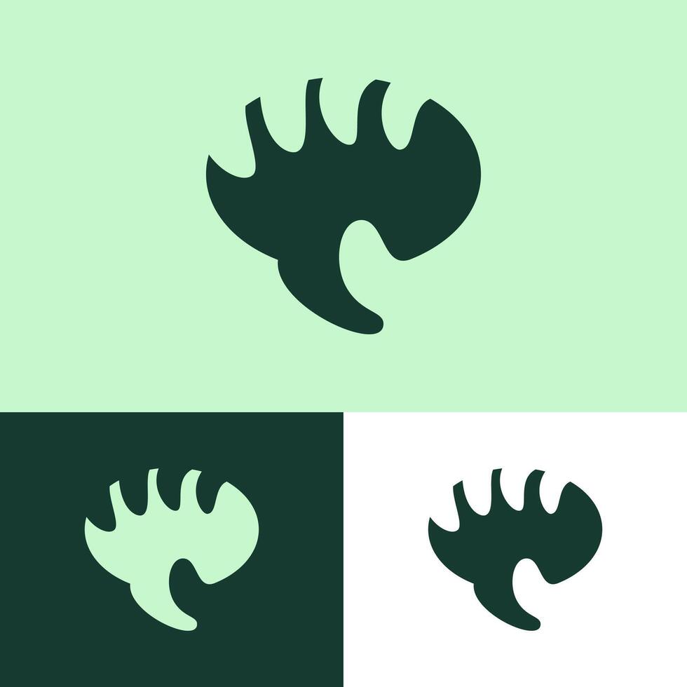 This hold chat logo is perfect for chat applications that are often used for online meetings vector