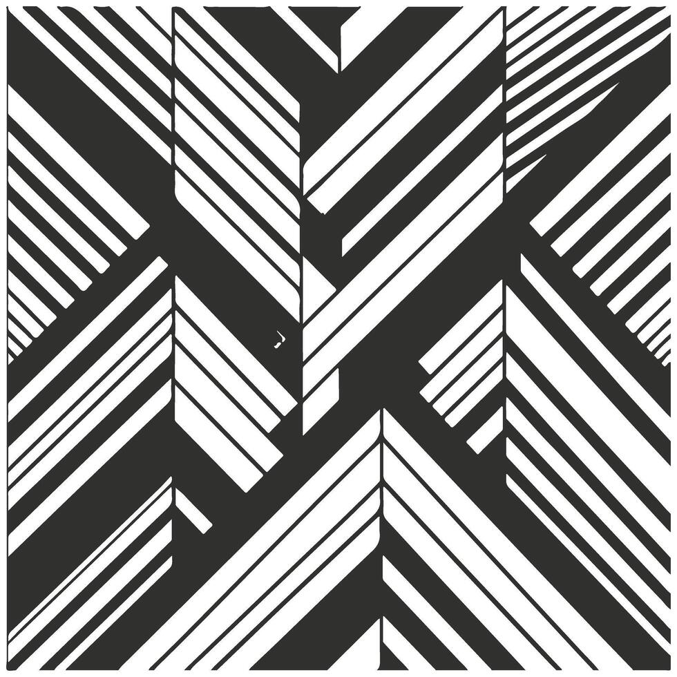 Monochromatic Flat Pattern Designs vector