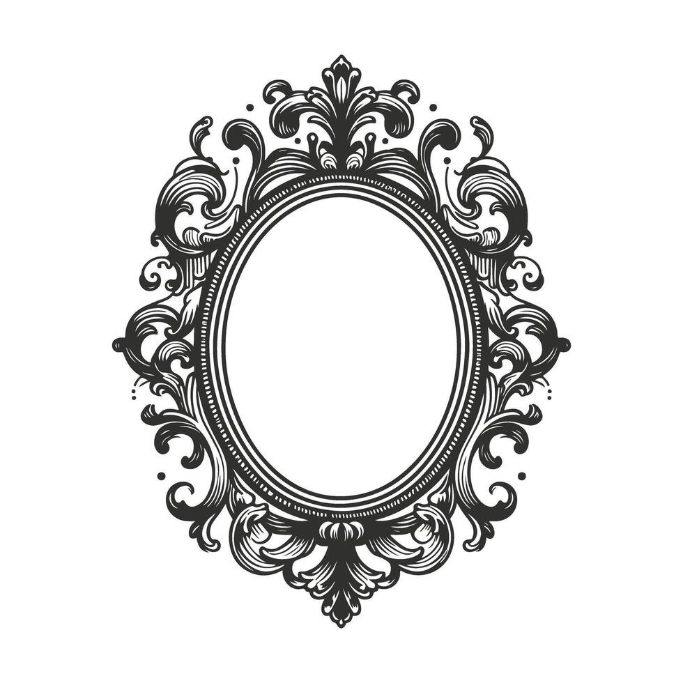 Classic Gothic Frame Design Collection vector
