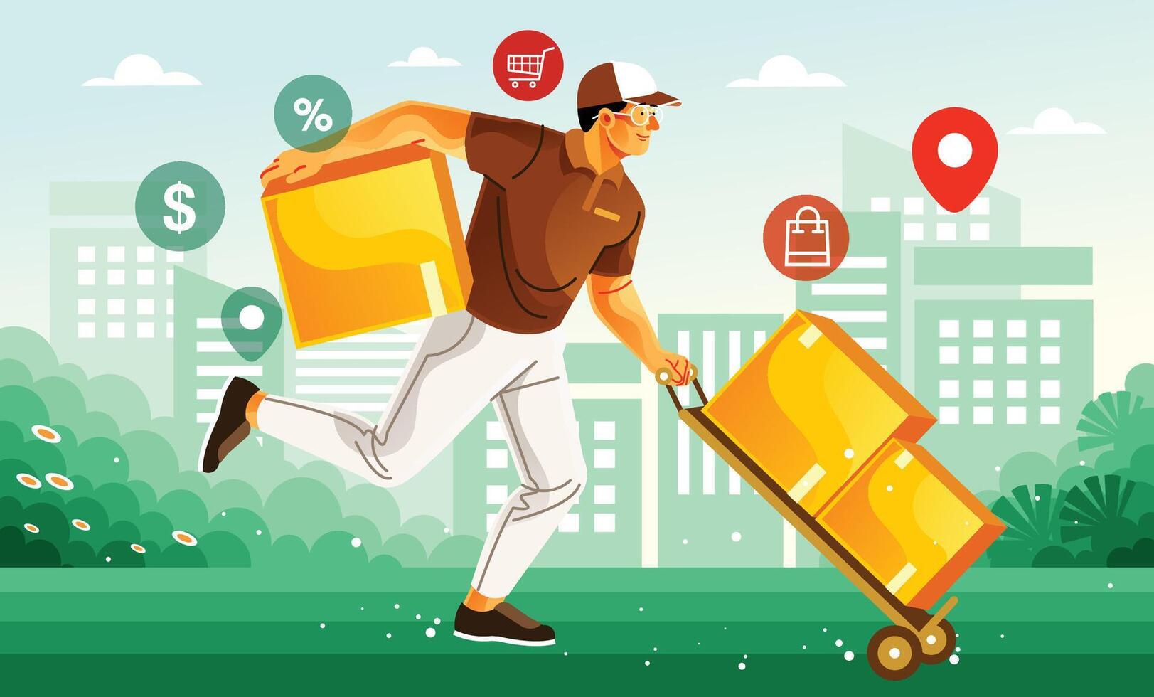 Companies Open Job Vacancy vector